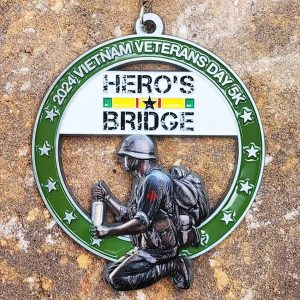 Virtual Strides Partner Virtual Run - 2024 Vietnam Veterans Medal