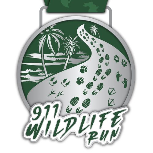 911 Wildlife Run Medal