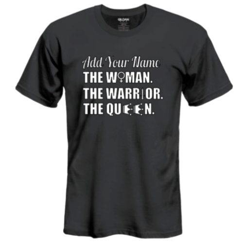 Custom Queen Shirt black