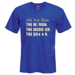 Custom Queen Shirt blue