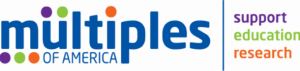 Multiples Run/Walk In The Family - Multiples of America logo