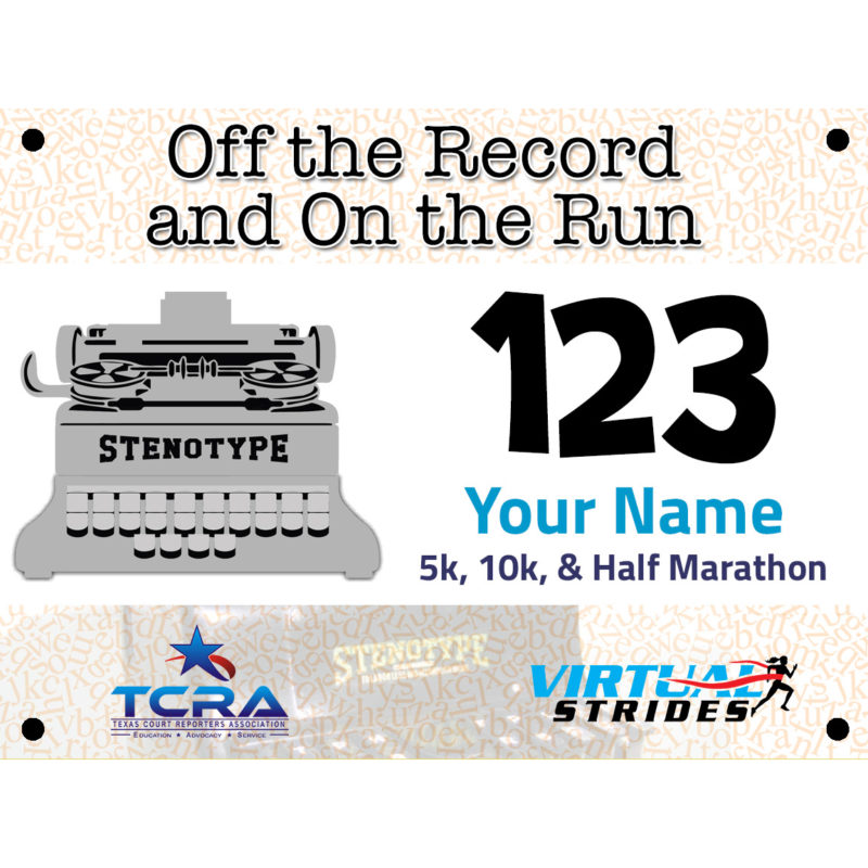 Off the Record and On the Run Virtual Strides