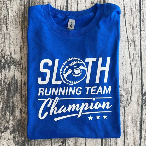 Sloth Running Team_blue