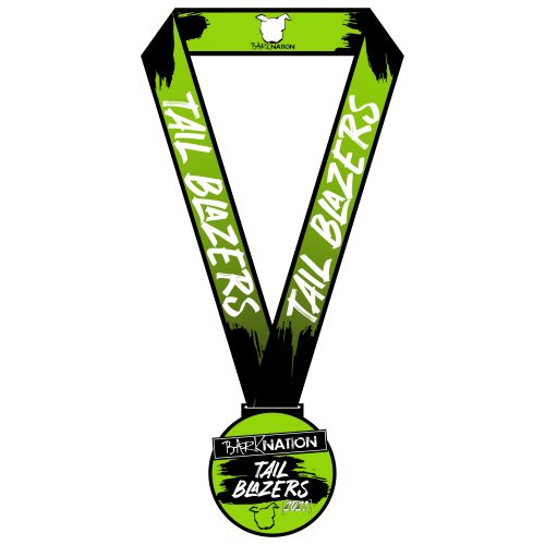 Bark Nation Tail Blazers 2021 full medal ribbon