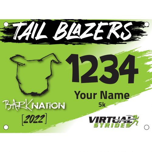 Bark Nations Tail Blazers 2022 bib