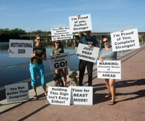 Virtual Strides Cheerers And Motivators - As Usual, Murphy Steals the Show