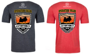 Virtual Strides Virtual Race - Extortion 17 Memorial Run Shirts