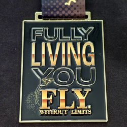Virtual Strides Partner Virtual Run - Fly Without Limits Medal