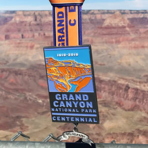 Virtual Strides Virtual Race - Go Grand Grand Canyon National Park Centennial medal