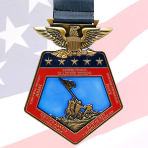 Virtual Strides Virtual Race - Lest We Forget Memorial Day Medal