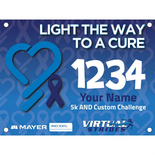 Light The Way To A Cure bib