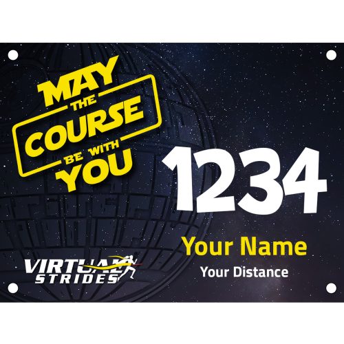 May The Course Be With You Bib
