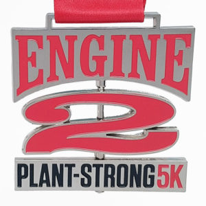 Virtual Strides Partner Virtual Race - Engine 2 Plant-Strong 5k Medal