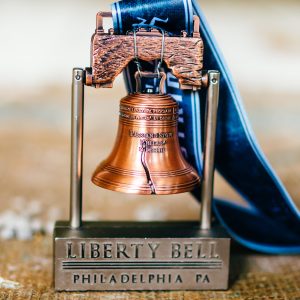 Virtual Strides Virtual Run - Fully 3D Liberty Bell medal