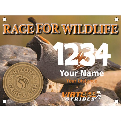Race For Wildlife Bib