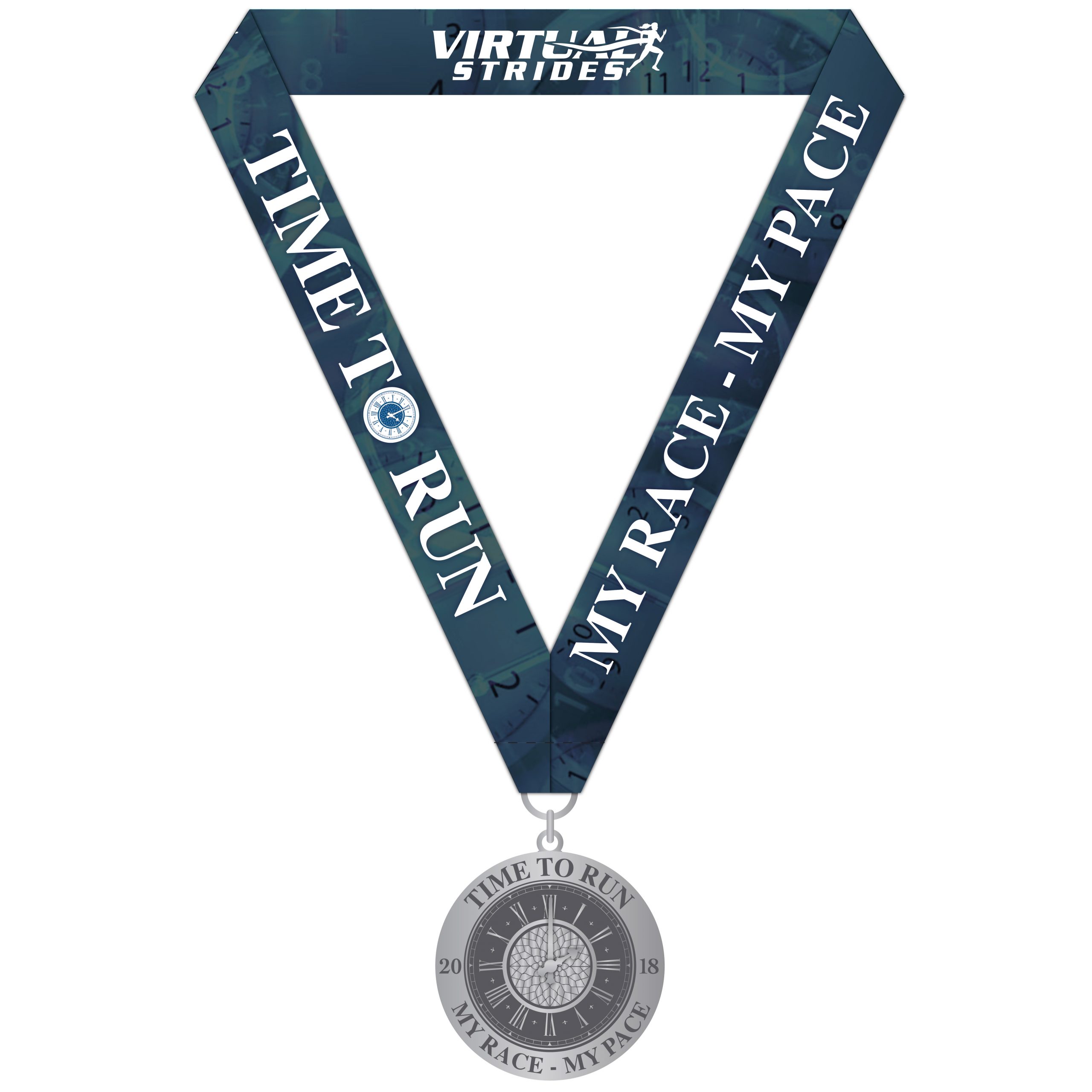 HALF MARATHON Silver Bespoke Charity Virtual Running Medal Run Walk Swim Cycle 