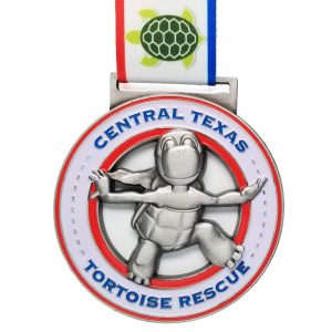 Virtual Strides Virtual Run - Central Texas Tortoise Rescue Tortoise Trot medal