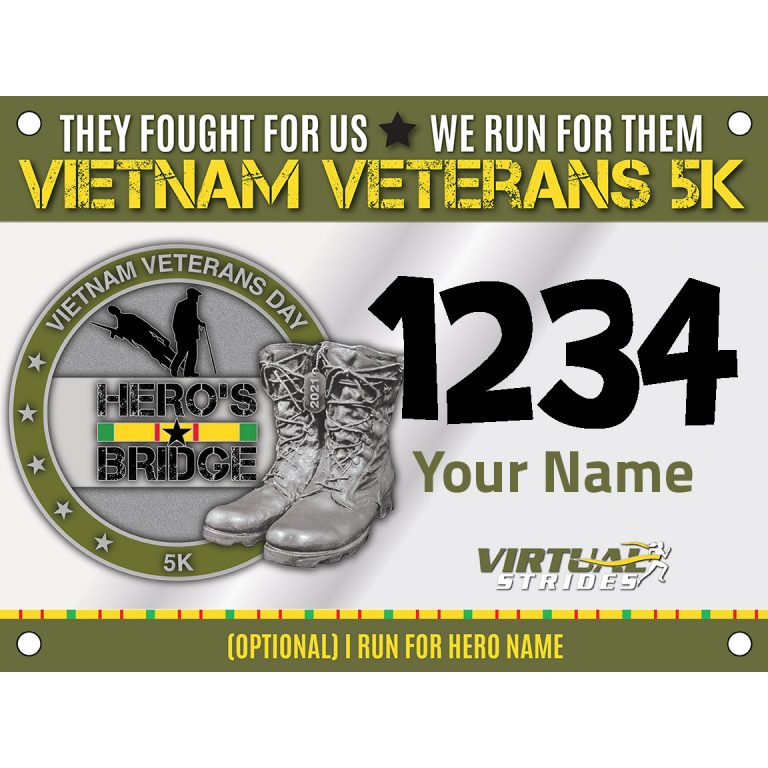 2021 Vietnam Veterans 5k Virtual Strides